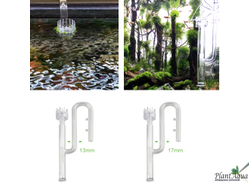 Вход Lily Pipe 13 мм из стекла со скиммером