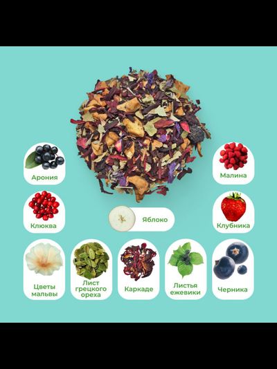 Чай Фруктовый Ягодный пирог