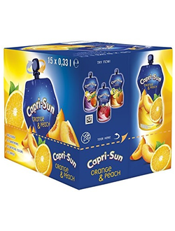 Фруктовый сок Капри-Сан  Апельсин-Персик 330мл (15)