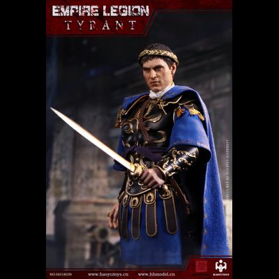 Император Коммод (Хоакин Феникс, "Гладиатор") - КОЛЛЕКЦИОННАЯ ФИГУРКА 1/6 Imperial Legion Tyrant Black Gold Deluxe Edition (HH18039) - HHmodel x HaoYuTOYS
