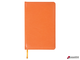 Ежедневник недатированный А5 (138×213 мм), BRAUBERG «Rainbow», кожзам, 136 л., оранжевый. 111668
