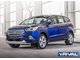 Защита переднего бампера для Ford Kuga (2013-2016-н.в.), RIVAL, Россия