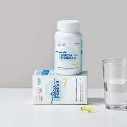 Атоми Аляска Е-Омега3  180 капсул