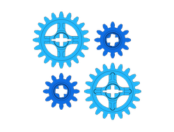 !АНАЛОГ! Комплект шестеренок LEGO Technic арт. 69779 69778 4 шт., n/a (AN GEAR3)