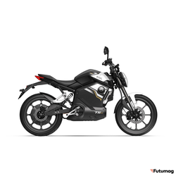 Электромотоцик White Siberia Super Soco TSX черный