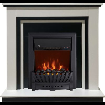 Электрокамин Вотан WT с очагом Aspen Black