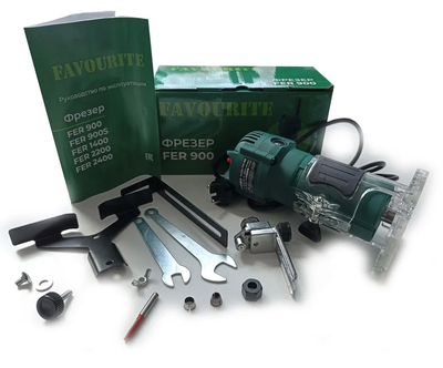 Фрезер FAVOURITE FER 900 900Вт, цанга 6 мм, 30000 об/мин