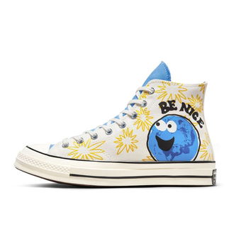 Кеды Converse Chuck Taylor 70 Sunny Floral с принтом Планета Земля