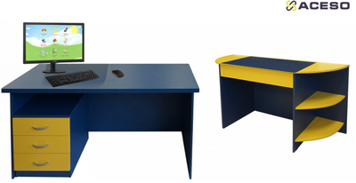 Логопедический стол «Антошка» (2 модуля)