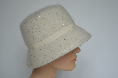 Фетровая шляпа с пайетками Италия