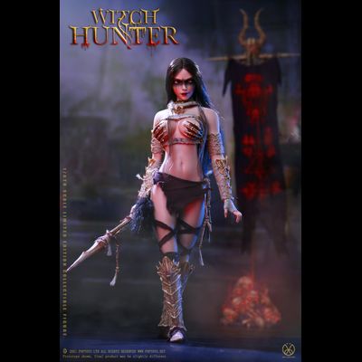 Шаманское знамя Смерти - КОЛЛЕКЦИОННАЯ ДИОРАМА 1/6 Bloody Shaman Aphaia Dead flag (WH003) - POPTOYS