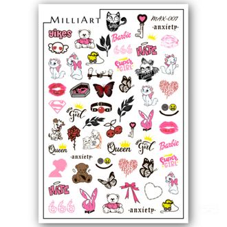 Слайдер-дизайн MilliArt Nails MAX-007