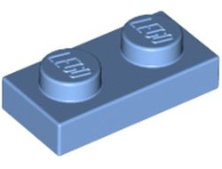Plate 1 x 2, Medium Blue (3023 / 4165460 / 4179825)