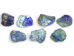 Азурит, Малахит, Азуромалахит, коллекционный образец в ассортименте, Россия, Алтай (15-20 мм, 2,5-4,5 г) №27086