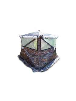 Палатка ЗИМА-ЛЕТО КУБ-4 выс-200см,шир-230см,3-х слойная (термостежка)