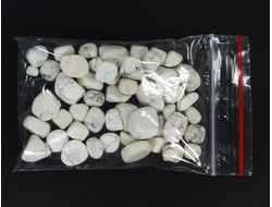 Магнезит, галтовка в пакете 90 г №19679