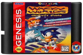 Wacky Worlds Creativity Studio, Игра для Сега (Sega game) GEN