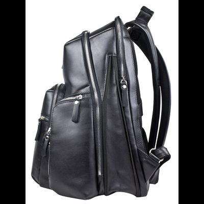 Кожаный рюкзак Bertario Premium black (арт. 3102-51)