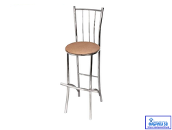 Барный стул Олимп SP хром (25 ВАРИАНТОВ ЦВЕТА)