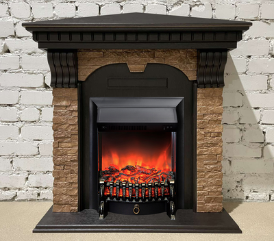 Угловой электрокамин Дублин BL M4