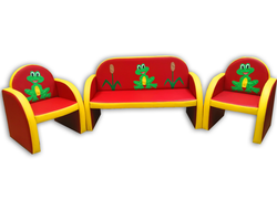 Набор каркасной мебели с аппликацией