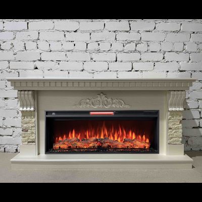 Линейный электрокамин Дублин SL M1 с очагом Joker 45