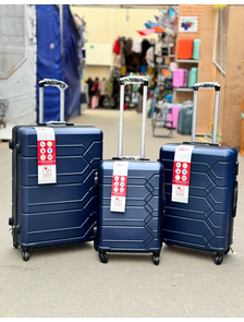 Чемодан маленький Neyron ABS S темно-синий