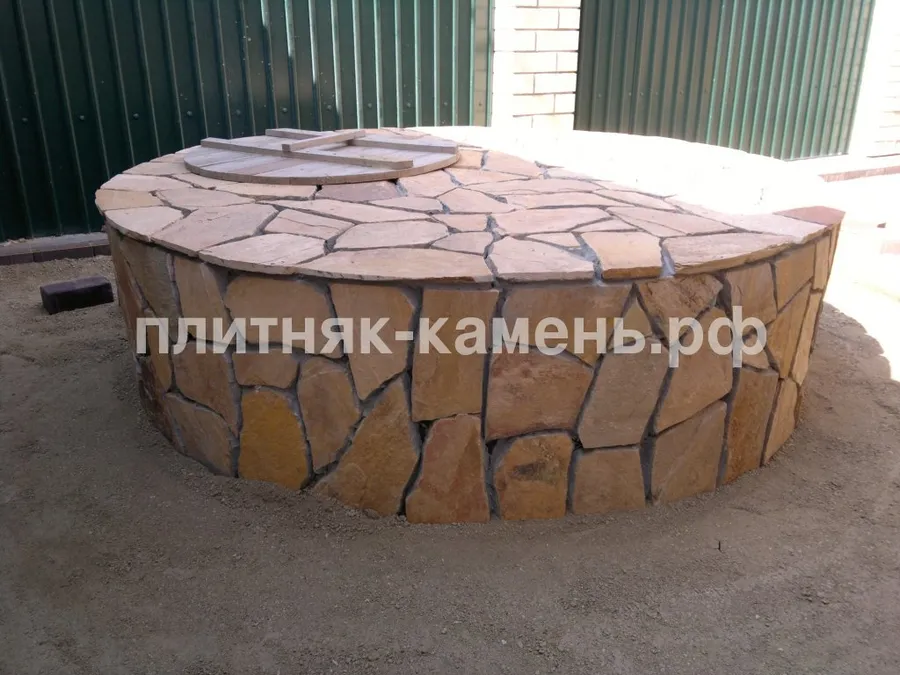 плитняк камень, облицовка, укладка