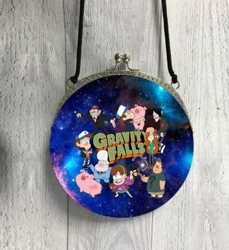 Сумка круглая Гравити Фолз, Gravity Falls №20