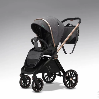 Детская коляска Luxmom 788 (реверсивный блок) Серый