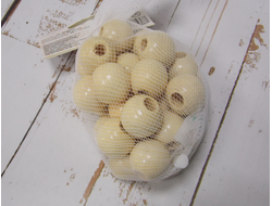 Бусины деревянные 20  мм 25 штук