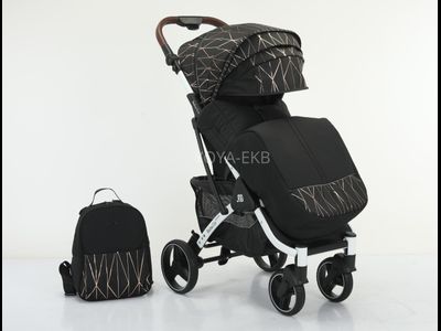 Детская коляска BABALO 2024 FUTURE Золотые полосы