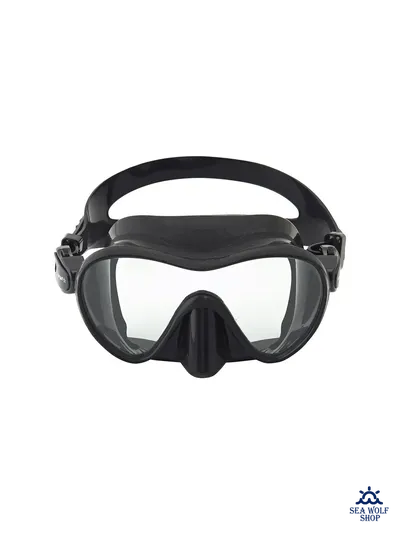 Маска для дайвинга с трубкой Sargan Агидель BLACK, комплект