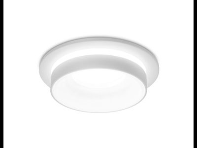 Встраиваемый светильник Ambrella MR16 GU5.3 max10W круг 98(70)x40 бел песок TECHNO SPOT TN310 SWH