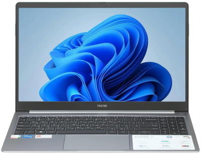 TECNO T1 15.6" IPS 16Gb, SSD1024Gb  Win11 Серый