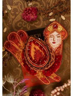 Брошь "Жар-Птица"