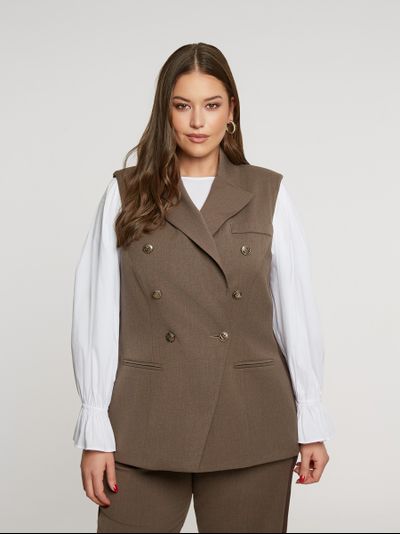 Женский пиджак для полных женщин в интернет-магазине XLady