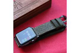 Пошив ремешка из кожи страуса