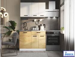 КУХОННЫЙ ГАРНИТУР 1.1 м "Вариант 12" ЛДСП (выбор цвета) м