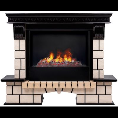 Электрокамин Stone AO с очагом 3D Cassette 630