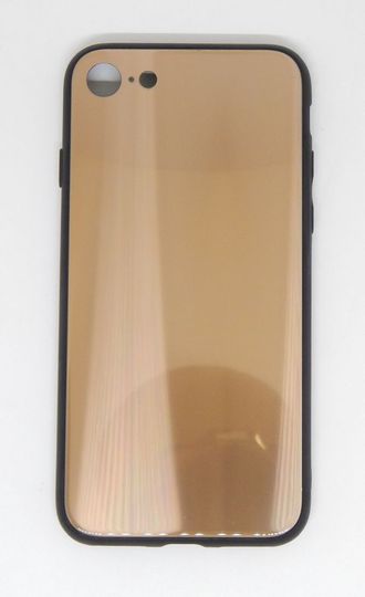 Защитная крышка iPhone 7/8 зеркальная розовое золото