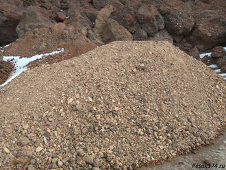 Горелик для отсыпки дорог