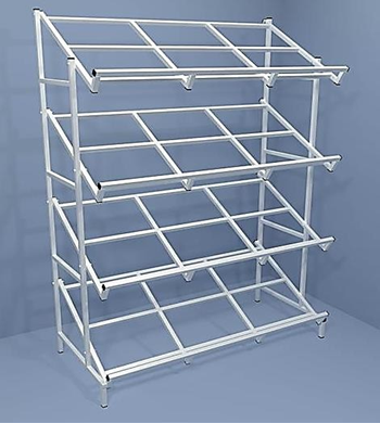 Стеллаж овощной 1200 с 4-мя полками