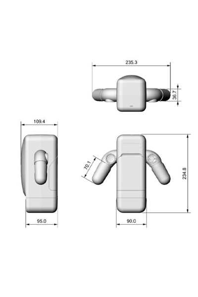 AM-V1615 Инновационный робот-мастурбатор Game Cup Amovibe