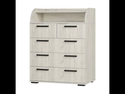 Комод Стандарт 1 (800*1020*460мм), дуб крафт белый