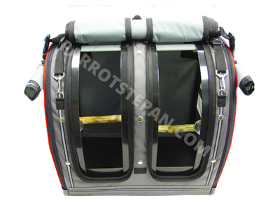 Рюкзак-переноска для двух птиц (жако, эклектус, амазон, сенегал, конго, корелла, розелла, александриец, ожереловый)