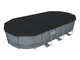 Овальный каркасный бассейн Bestway Power Steel 549х274х122 см (56710)
