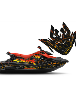 Наклейки на Гидроцикл SeaDoo BRP Spark #2666