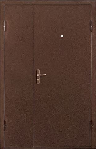 Дверь КВАРТЕТ-2066/1250/ L мет/мет антик медь