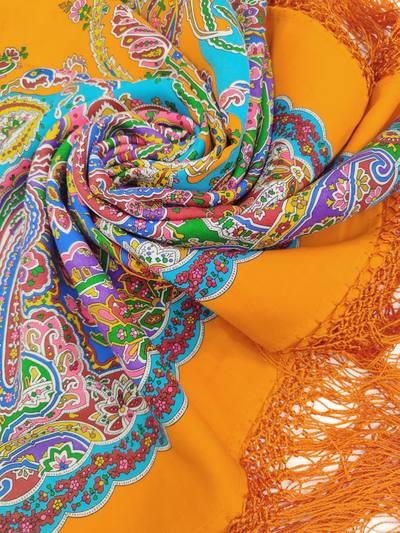 Павловопосадский платок Караван 970-2